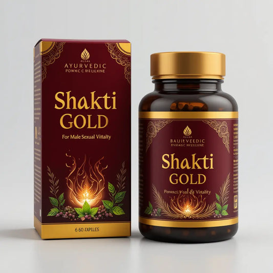 Men's Shakti Gold Plus Capsules +oil 15days trial pack